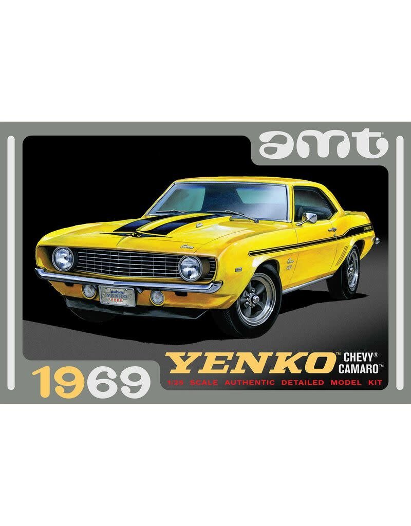 AMT AMT1093 1/25 1969 CHEVY CAMARO, YENKO PLASTIC MODEL KIT
