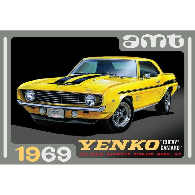 AMT1093 1/25 1969 CHEVY CAMARO, YENKO PLASTIC MODEL KIT