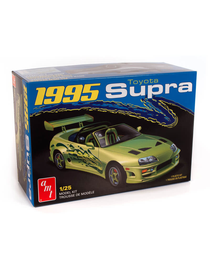 AMT AMT1101M 1/25 1995 TOYOTA SUPRA PLASTIC MODEL KIT