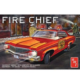 AMT AMT1162 1/25 1970 CHEVY IMPALA, FIRE CHIEF