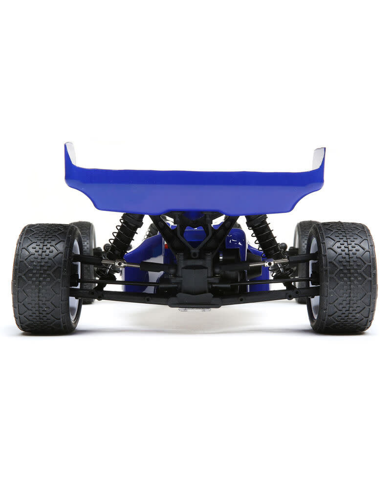 LOSI LOS01016T1 MINI-B, BRUSHED, RTR: 1/16 2WD BUGGY, BLUE/WHITE