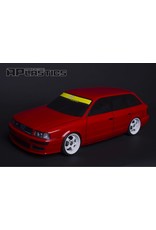 APLASTICS APS0001 1/10 AUDI RS2 BODY: CLEAR