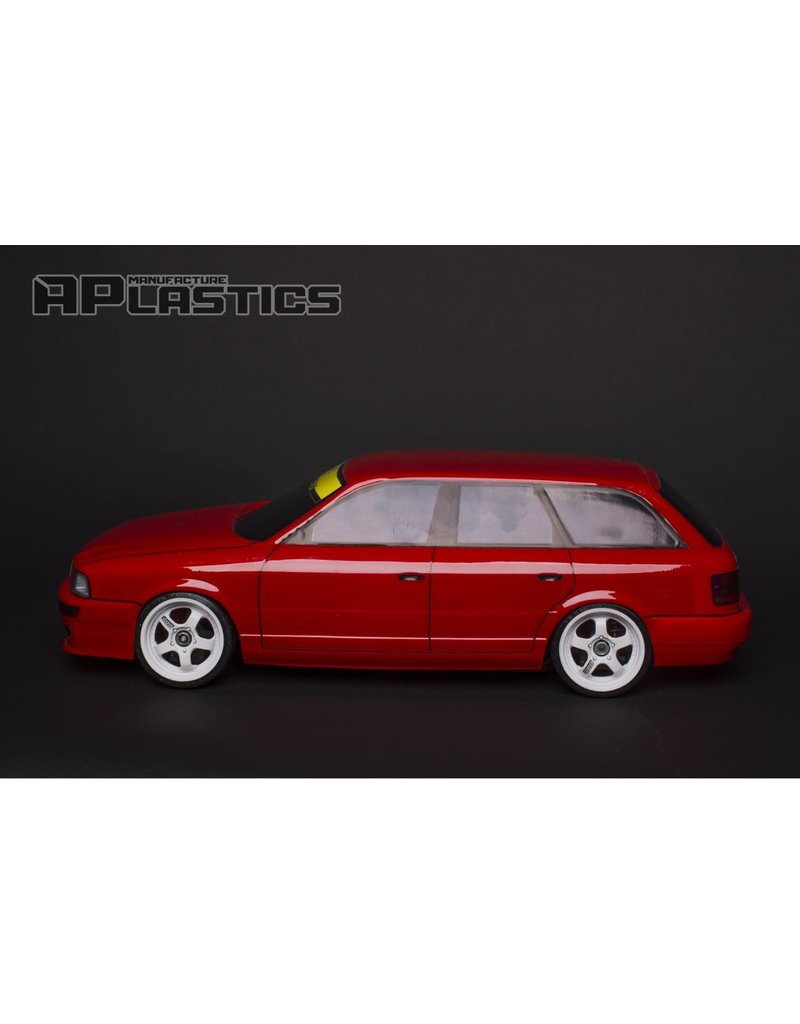 APLASTICS APS0001 1/10 AUDI RS2 BODY: CLEAR
