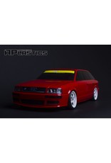 APLASTICS APS0001 1/10 AUDI RS2 BODY: CLEAR