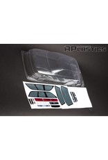 APLASTICS APS0001 1/10 AUDI RS2 BODY: CLEAR