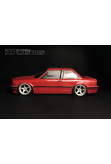 APLASTICS APS0002 1/10 BMW E30 COUPE CLEAR BODY