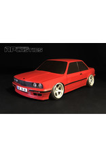 APLASTICS APS0002 1/10 BMW E30 COUPE BODY: CLEAR