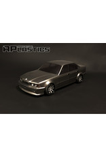 APLASTICS APS0005 1/10 BMW E34 SEDAN BODY: CLEAR