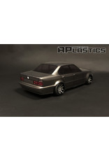 APLASTICS APS0005 1/10 BMW E34 SEDAN BODY: CLEAR