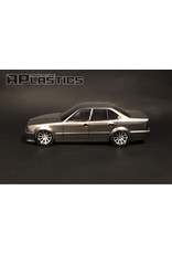 APLASTICS APS0005 1/10 BMW E34 SEDAN CLEAR BODY