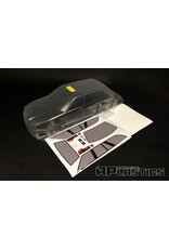 APLASTICS APS0006 1/10 BMW E34 WAGON BODY: CLEAR