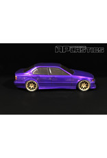 APLASTICS APS0007 1/10 BMW E36 SEDAN BODY: CLEAR