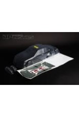 APLASTICS APS0008 1/10 BMW E36 M3 WIDE COUPE BODY: CLEAR