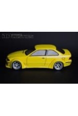 APLASTICS APS0008 1/10 BMW E36 M3 WIDE COUPE BODY: CLEAR
