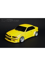 APLASTICS APS0008 1/10 BMW E36 M3 WIDE COUPE BODY: CLEAR