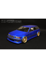 APLASTICS APS0009 1/10 BMW E36 WAGON BODY: CLEAR