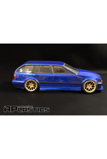 APLASTICS APS0009 1/10 BMW E36 WAGON BODY: CLEAR