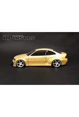 APLASTICS APS0010 1/10 BMW M3 E46 PANDEM BODY: CLEAR