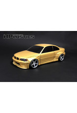 APLASTICS APS0010 1/10 BMW M3 E46 PANDEM BODY: CLEAR