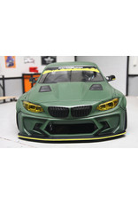 APLASTICS APS0011 1/10 BMW F22 M2 BODY: CLEAR