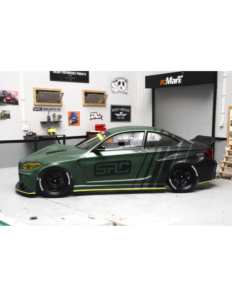 APLASTICS APS0011 1/10 BMW F22 M2 BODY: CLEAR