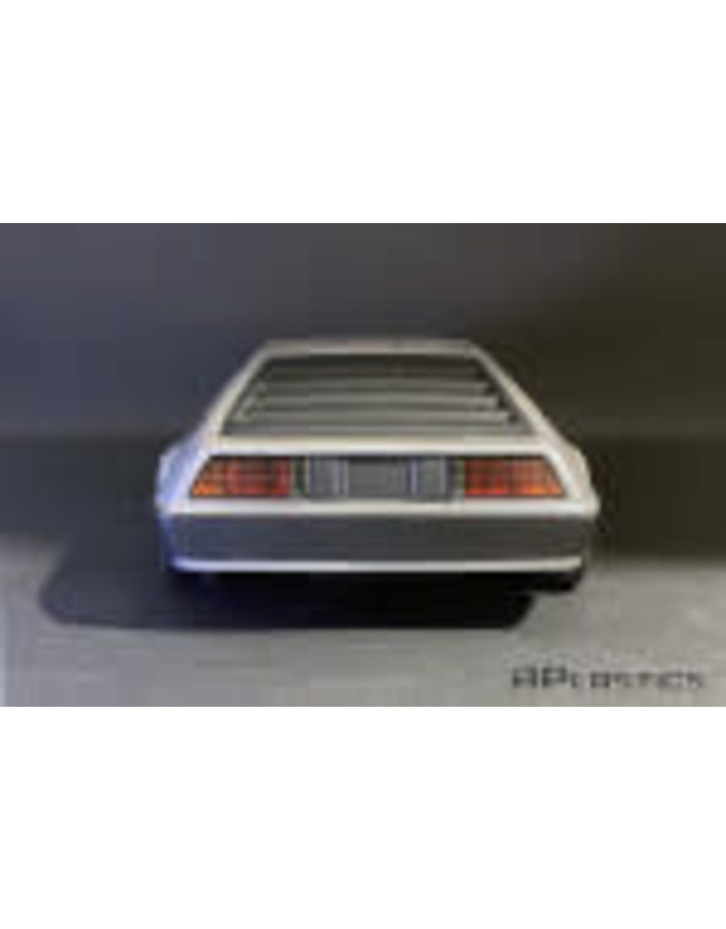 APLASTICS APS0012 1/10 DELOREAN DMC12 BODY: CLEAR