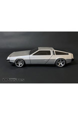 APLASTICS APS0012 1/10 DELOREAN DMC12 BODY: CLEAR