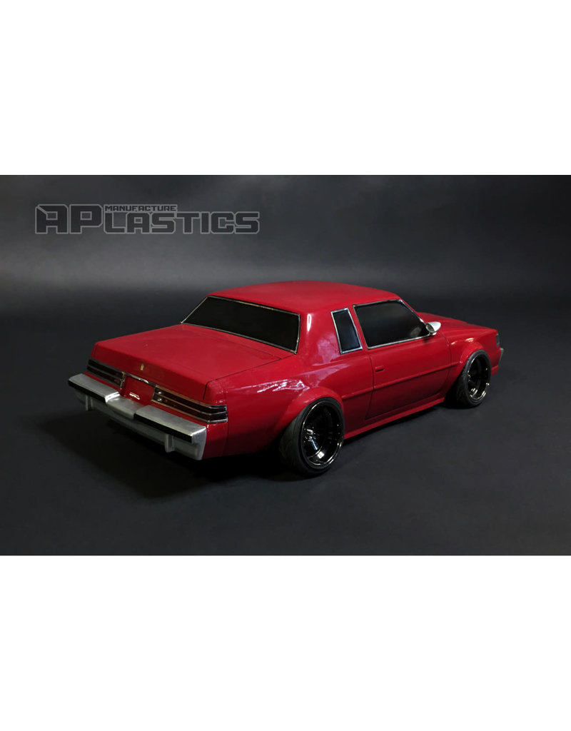 APLASTICS APS0013 1/10 BUICK GRAND NATIONAL BODY: CLEAR