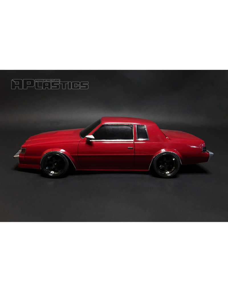 APLASTICS APS0013 1/10 BUICK GRAND NATIONAL BODY: CLEAR