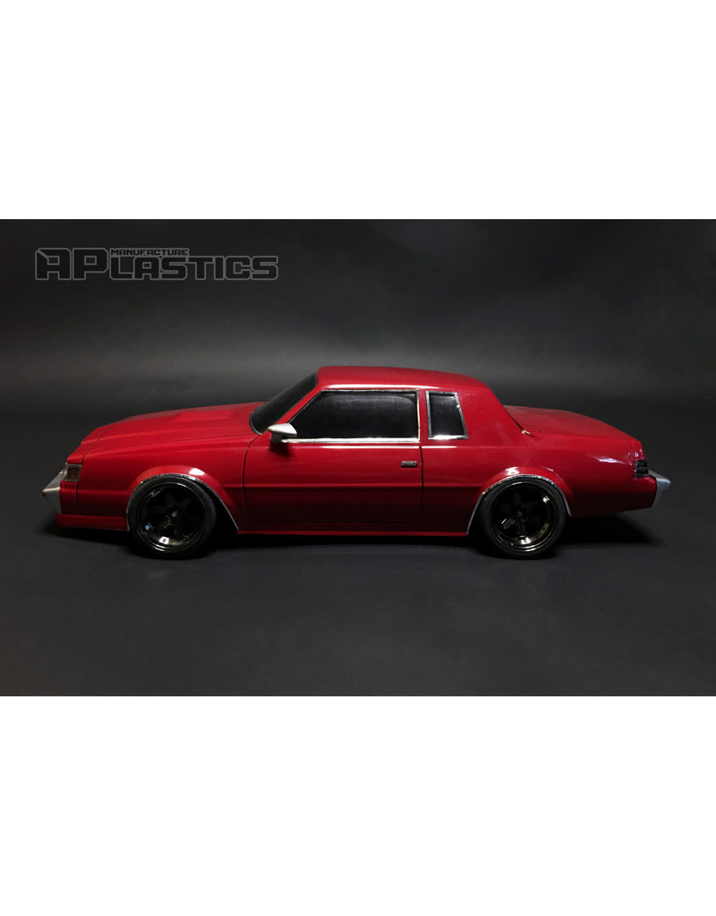 APLASTICS APS0013 1/10 BUICK GRAND NATIONAL CLEAR BODY