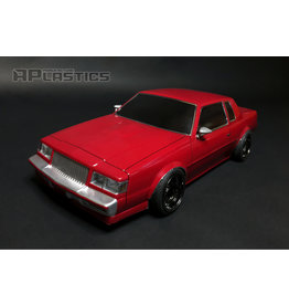 APLASTICS APS0013 1/10 BUICK GRAND NATIONAL BODY: CLEAR
