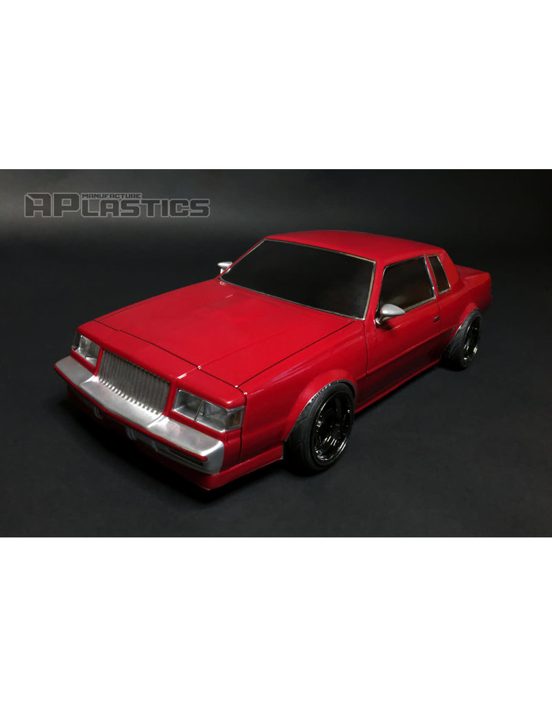 APLASTICS APS0013 1/10 BUICK GRAND NATIONAL BODY: CLEAR