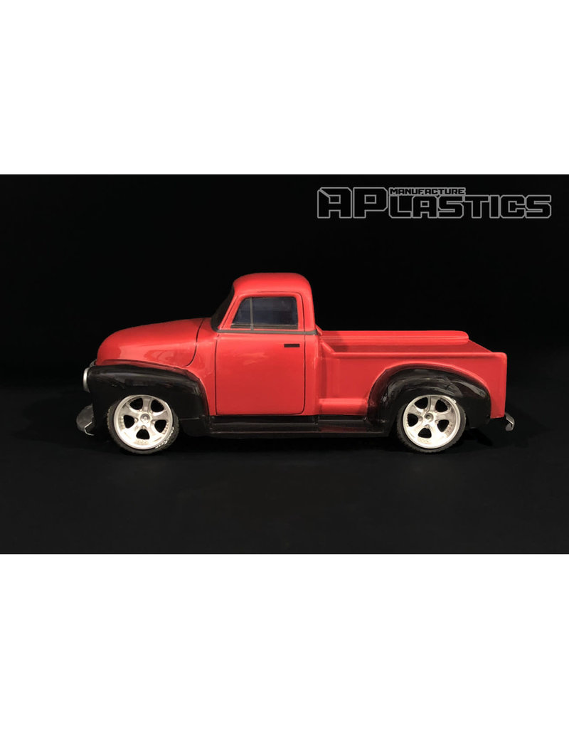 APLASTICS APS0014 1/10 CHEVY 1951 PICKUP BODY: CLEAR