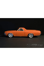 APLASTICS APS0015 1/10 CHEVROLET 1970 EL CAMINO BODY: CLEAR