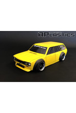 APLASTICS APS0017 1/10 DATSUN 510 WAGON W/ WIDE BODY CLEAR BODY