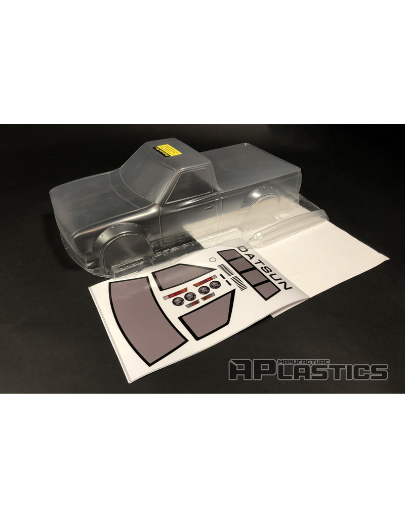 APLASTICS APS0018 1/10 DATSUN 620 PICKUP BODY: CLEAR
