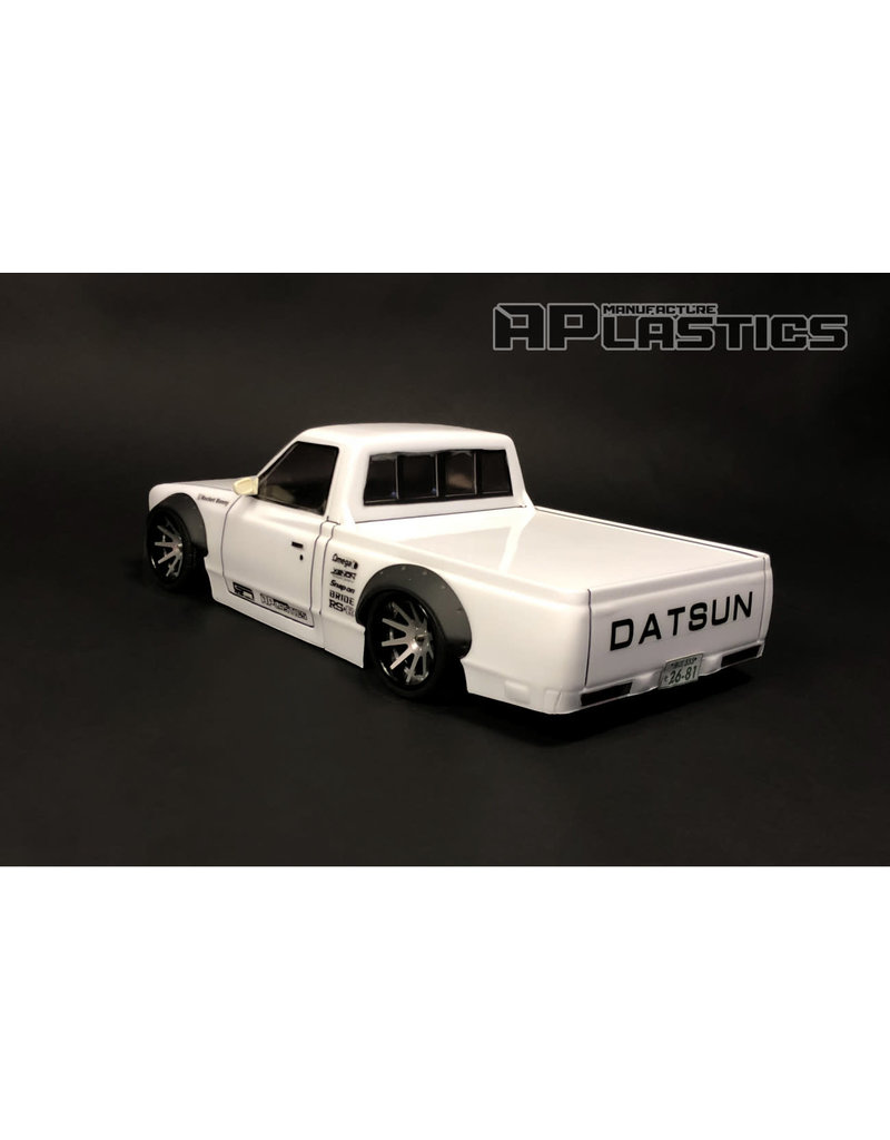 APLASTICS APS0018 1/10 DATSUN 620 PICKUP BODY: CLEAR