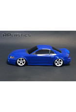 APLASTICS APS0022 1/10 FORD MUSTANG COBRA BODY: CLEAR