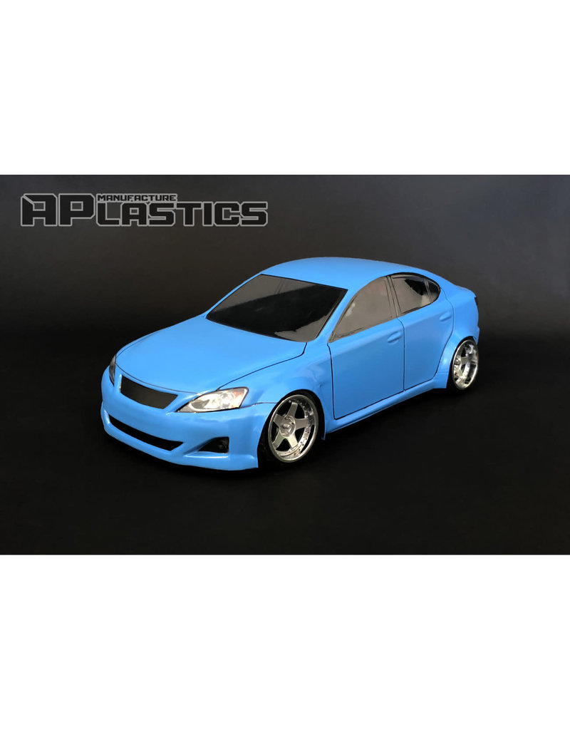 APLASTICS APS0023 1/10 LEXUS IS 350 F SPORT BODY: CLEAR