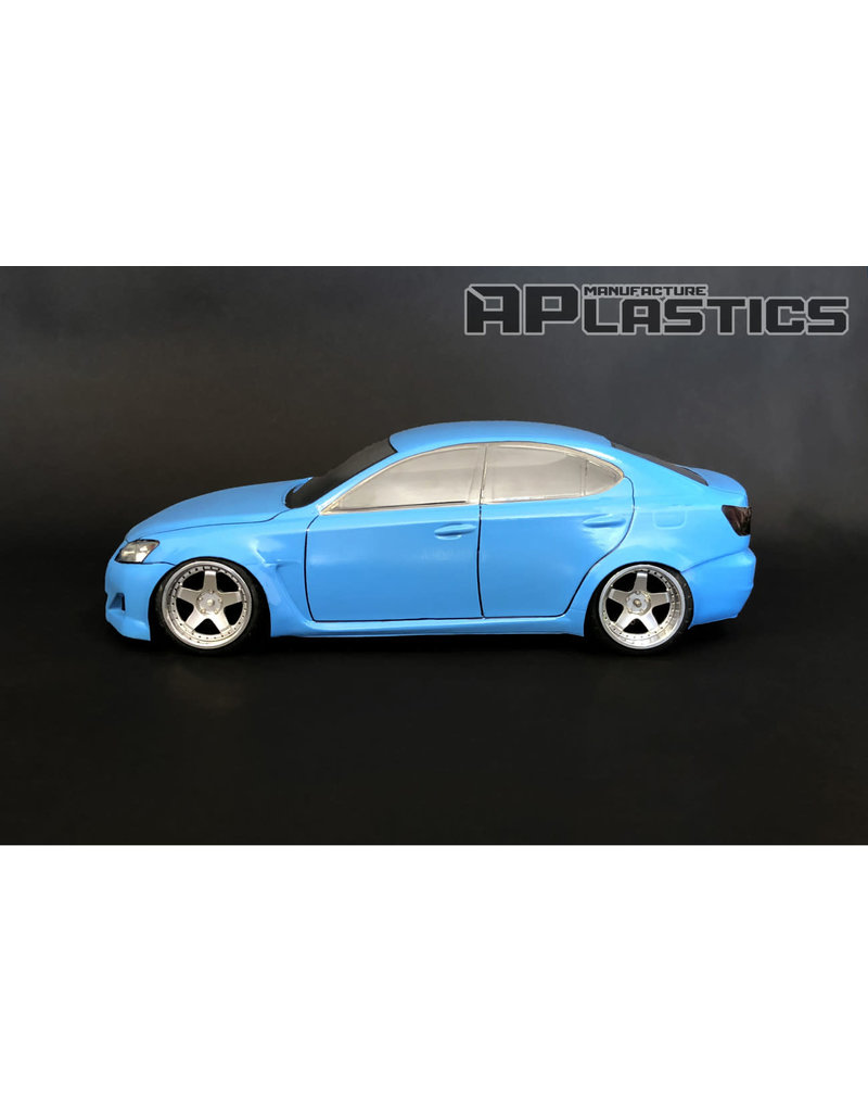 APLASTICS APS0023 1/10 LEXUS IS 350 F SPORT CLEAR BODY