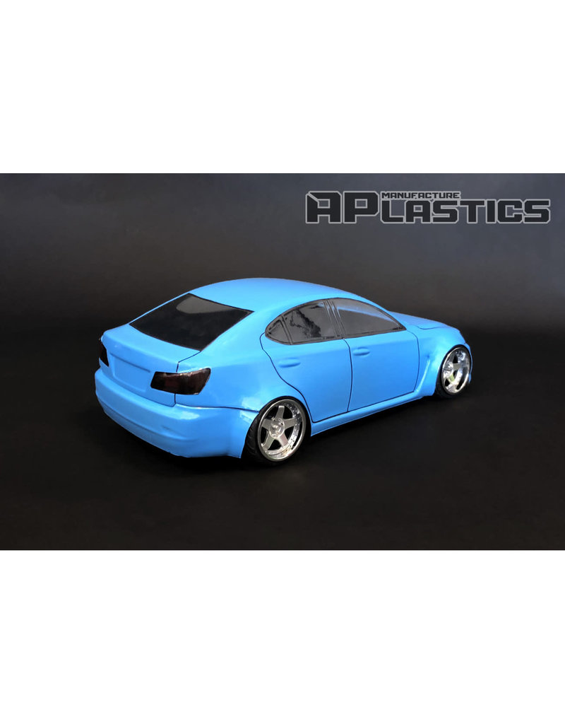 APLASTICS APS0023 1/10 LEXUS IS 350 F SPORT CLEAR BODY