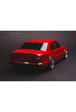 APLASTICS APS0025 1/10 MERCEDES E-KLASSE W124 BODY: CLEAR