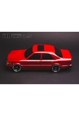 APLASTICS APS0025 1/10 MERCEDES E-KLASSE W124 BODY: CLEAR