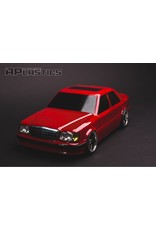 APLASTICS APS0025 1/10 MERCEDES E-KLASSE W124 BODY: CLEAR