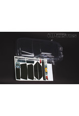 APLASTICS APS0025 1/10 MERCEDES E-KLASSE W124 BODY: CLEAR
