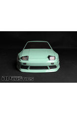 APLASTICS APS0027 1/10 NISSAN S13 ONEVIA BODY: CLEAR