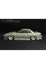 APLASTICS APS0027 1/10 NISSAN S13 ONEVIA BODY: CLEAR
