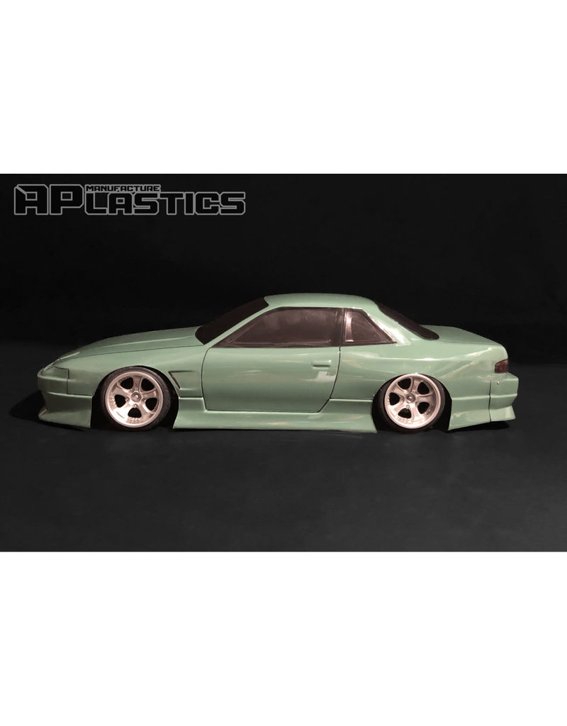 APLASTICS APS0027 1/10 NISSAN S13 ONEVIA BODY: CLEAR