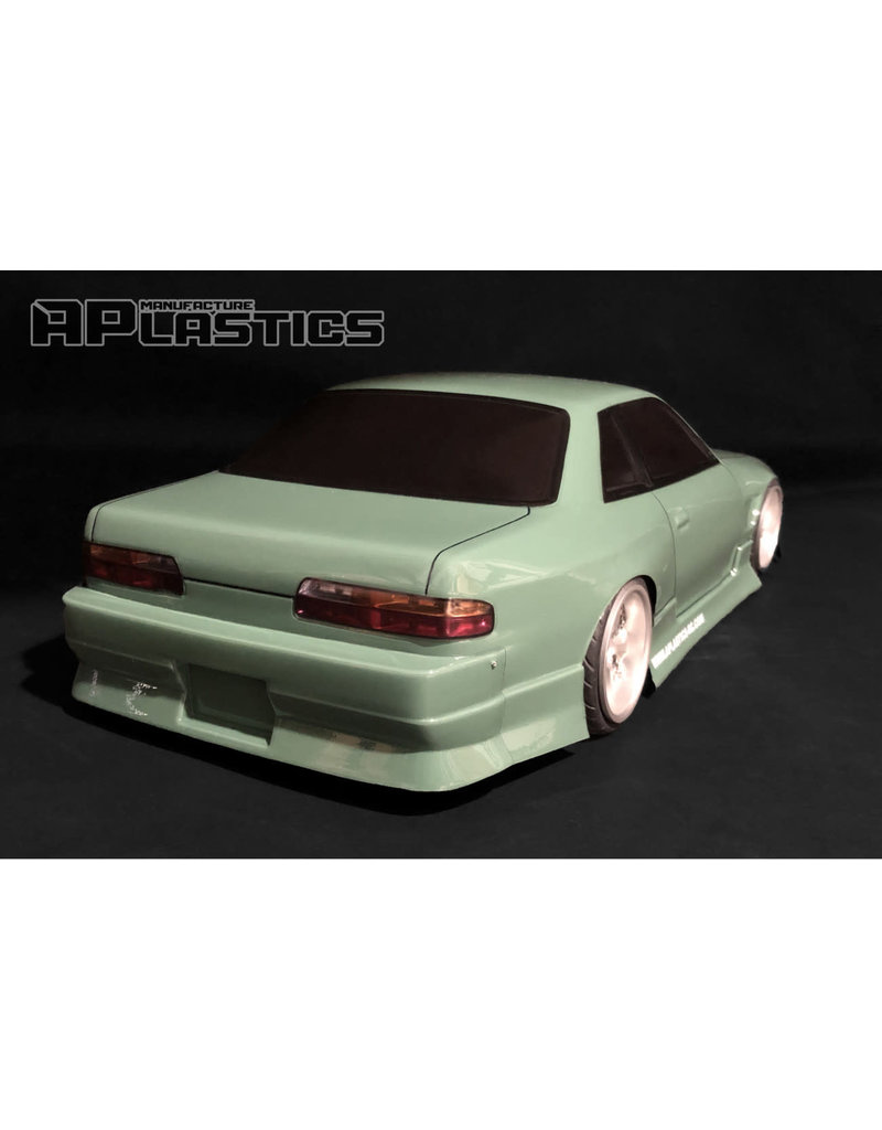 APLASTICS APS0027 1/10 NISSAN S13 ONEVIA BODY: CLEAR
