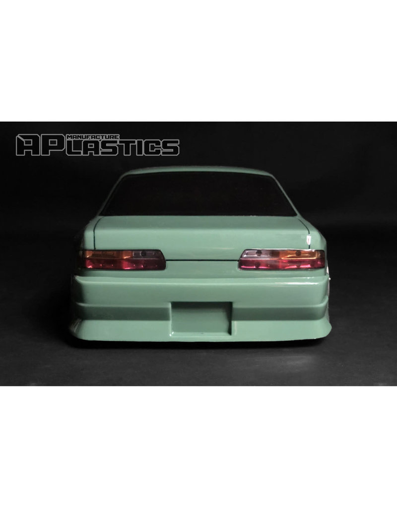 APLASTICS APS0027 1/10 NISSAN S13 ONEVIA BODY: CLEAR